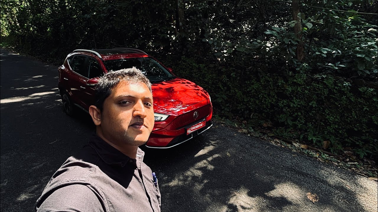 MG ZS Electric Drive to illickal Kallu back side  ⛰️ Kottayam 