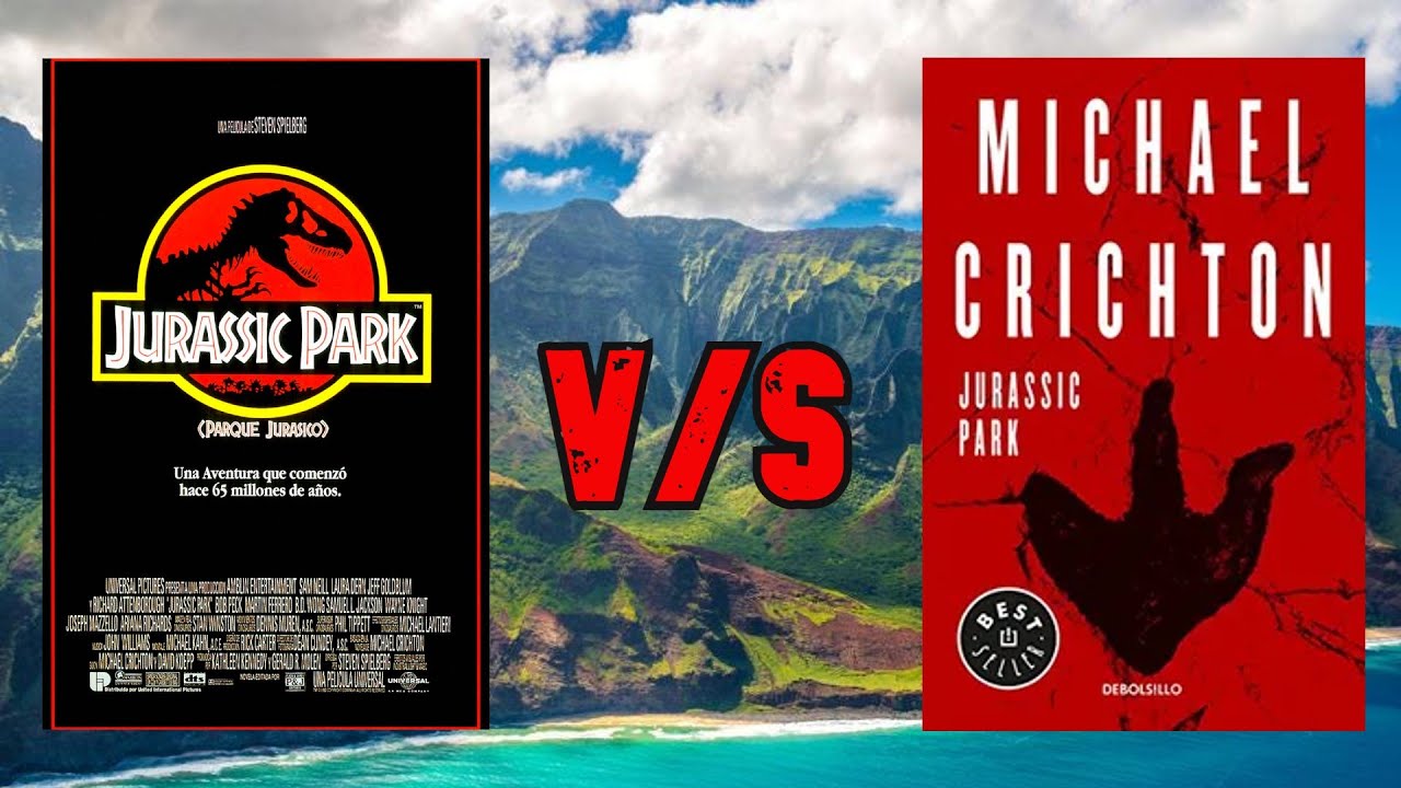 PARQUE JURÁSICO | NOVELA VS PELÍCULA.