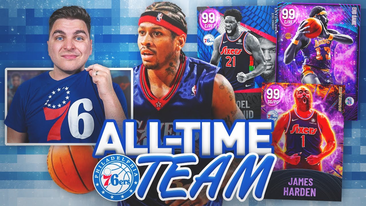 All-Time Philadelphia 76ers Team on NBA 2K22! 🔔