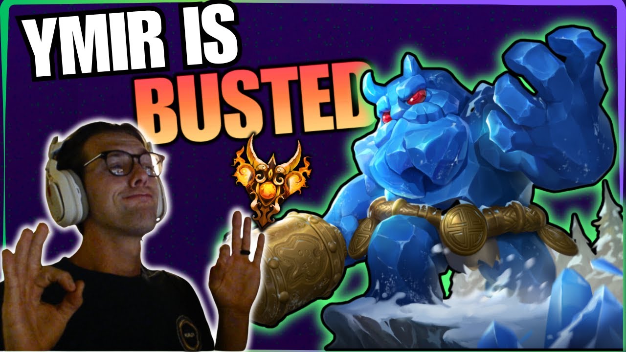 YMIR IS ALWAYS THE PLAY! SMITE - RANKED JOUST GAMEPLAY