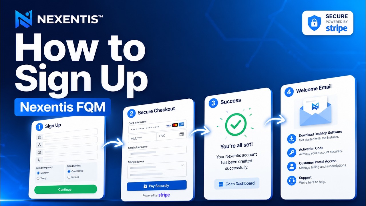 How to Sign Up for Nexentis FQM