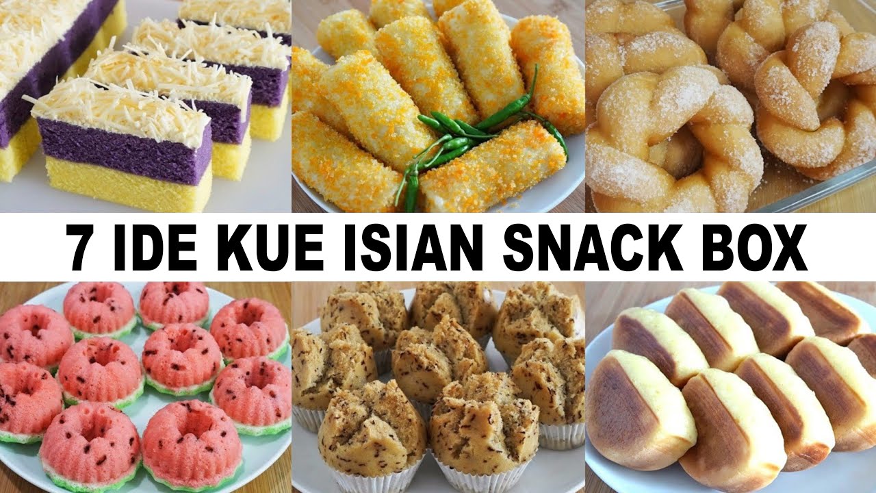 7 ANEKA RESEP KUE SNACK BOX UNTUK ACARA!!! MUDAH SEMUA SUKA PART 2
