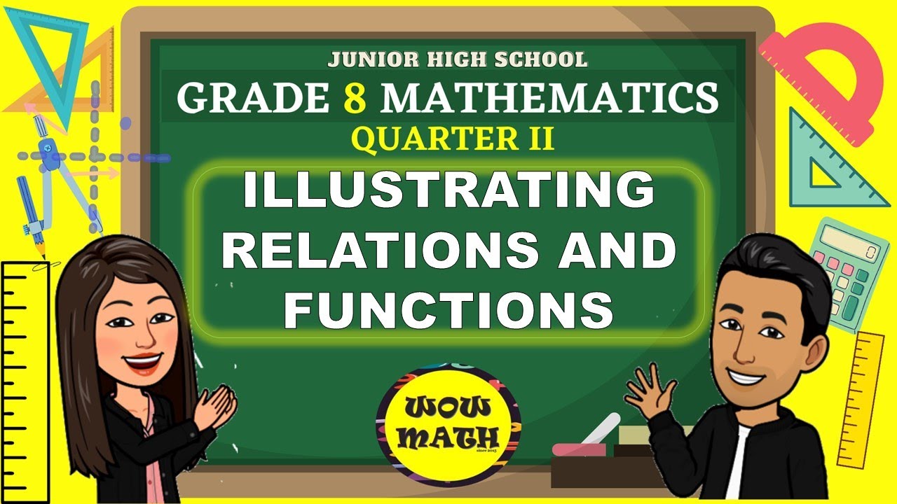 ILLUSTRATING RELATIONS AND FUNCTIONS || GRADE 8 MATHEMATICS Q2