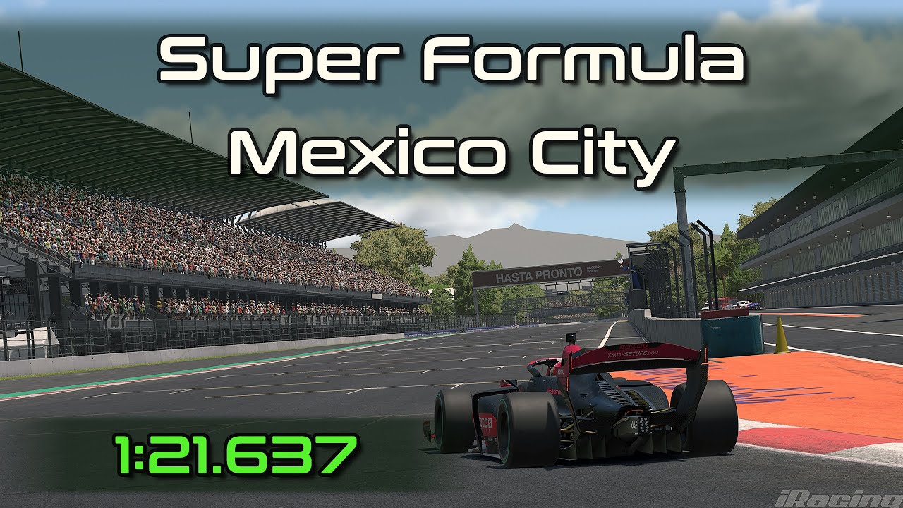 iRacing SF23 Super Formula Mexico City R Hotlap 