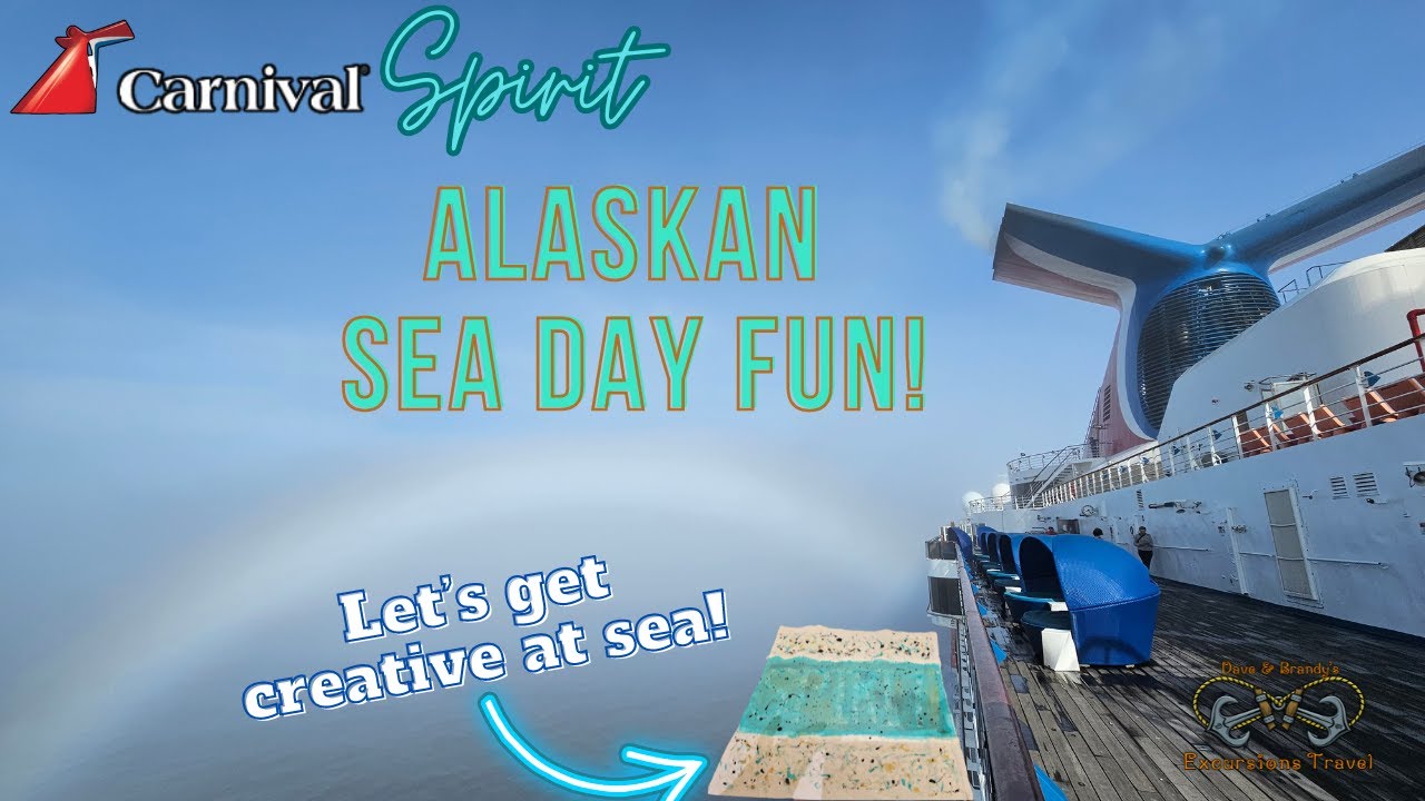 Alaskan Sea Day Fun! | Carnival Spirit 2023