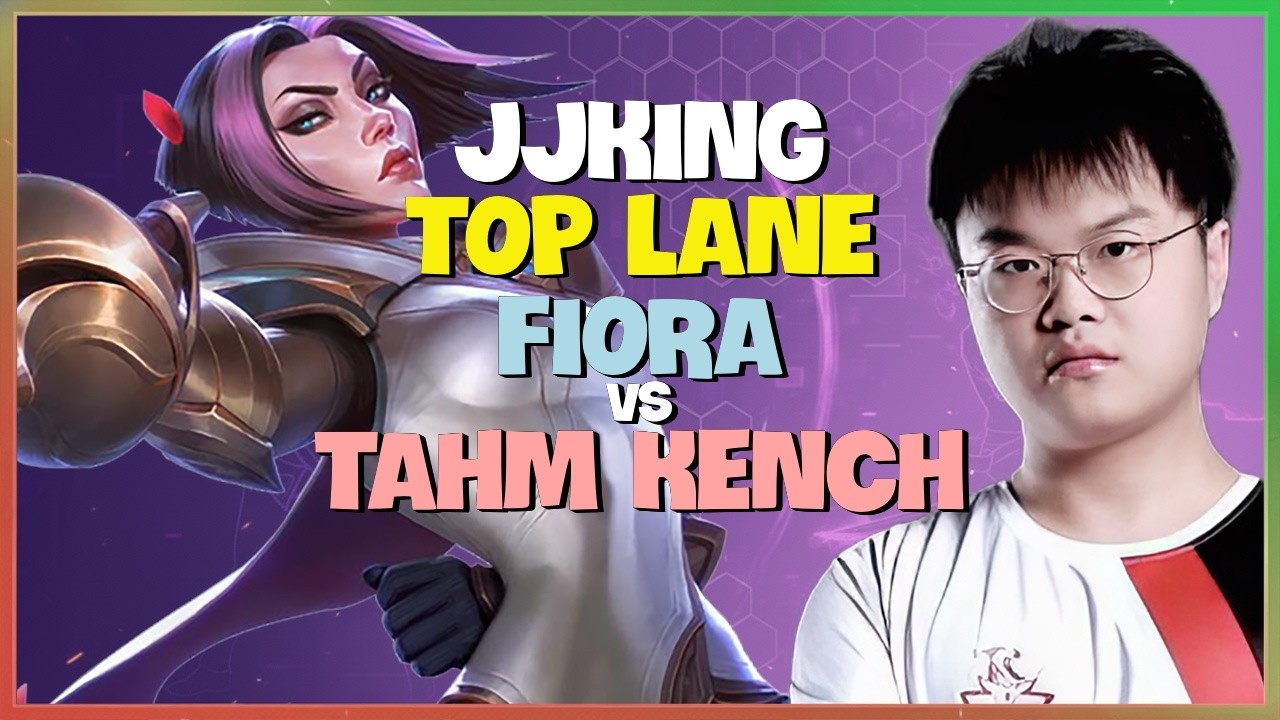 Rank 1 Fiora : JJking is DEVASTATING the Super Server with this INSANE Build