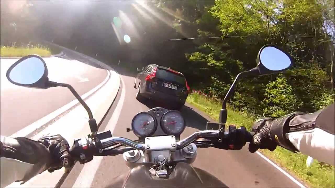 Ducati monster 600 Raw video gopro hd3 silver juillet 2013