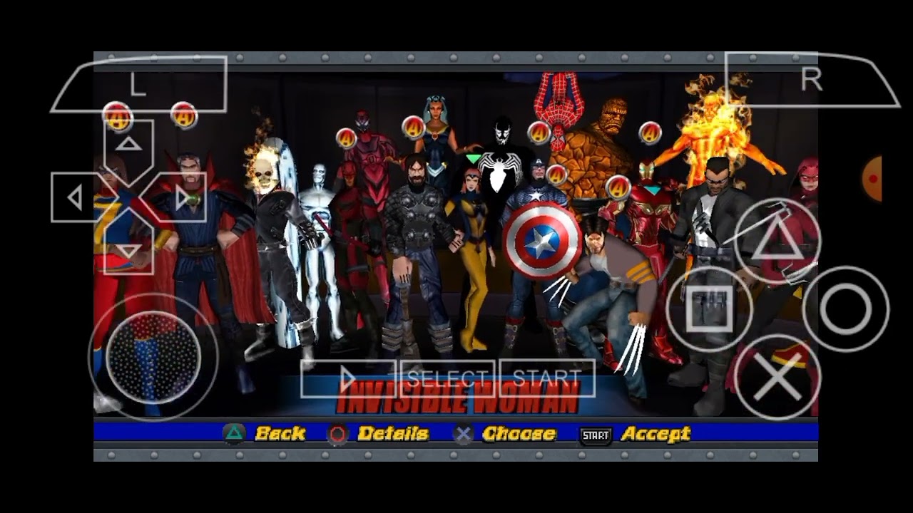 Marvel Ultimate Alliance PSP texture mod (link in the comments section)