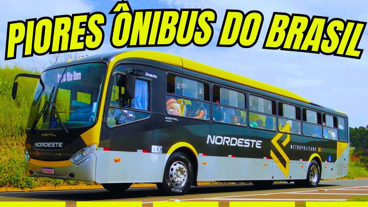 5 ÔNIBUS QUE PASSARAM VERGONHA NO BRASIL