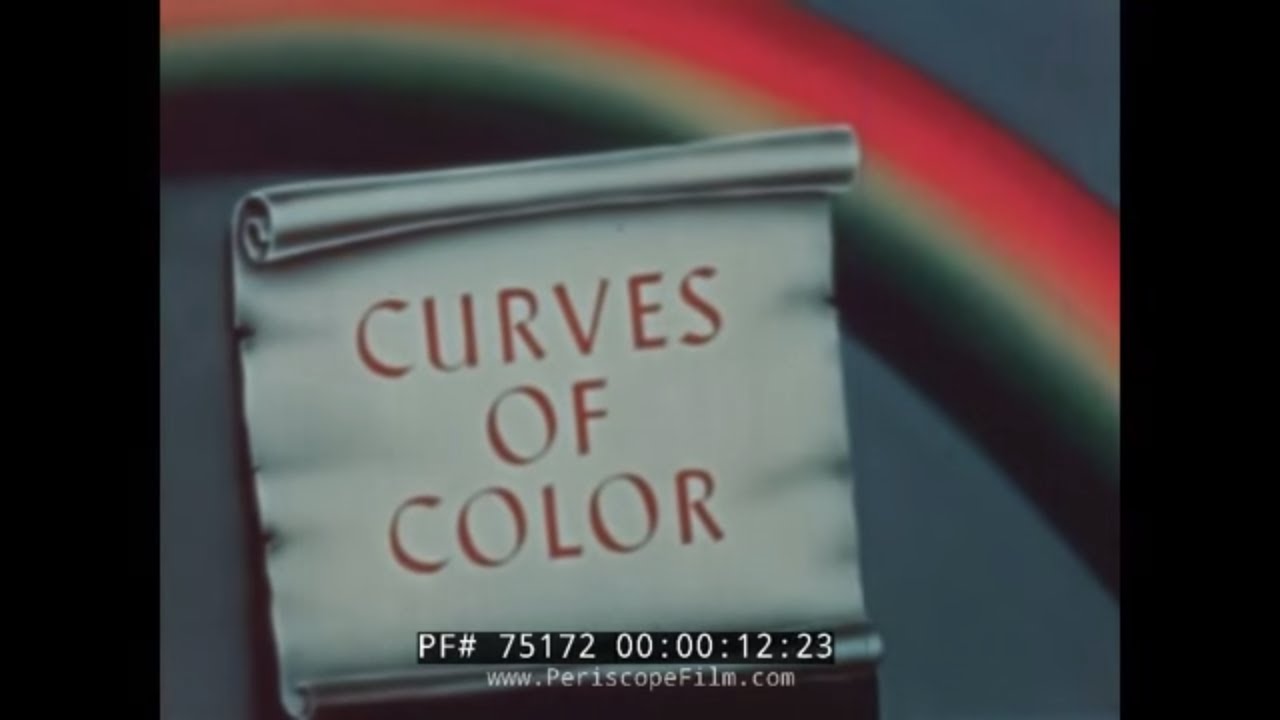 “ CURVES OF COLOR ” 1941 GENERAL ELECTRIC FILM   SCIENTIFIC ADVANCEMENTS IN MEASURING COLOR 75172