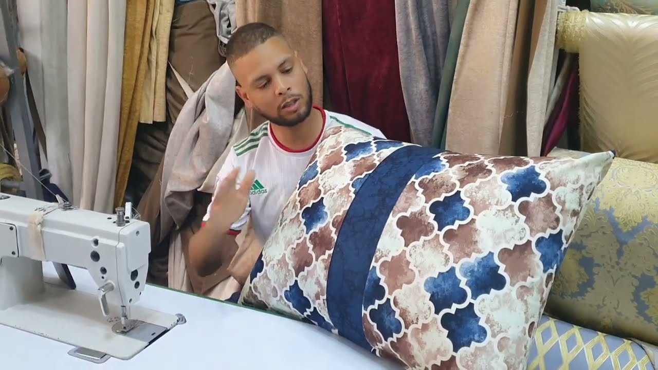 طريقه خياطه المخداة  بالكرافاطا  tarikat khiyatat mekhada bealkordon