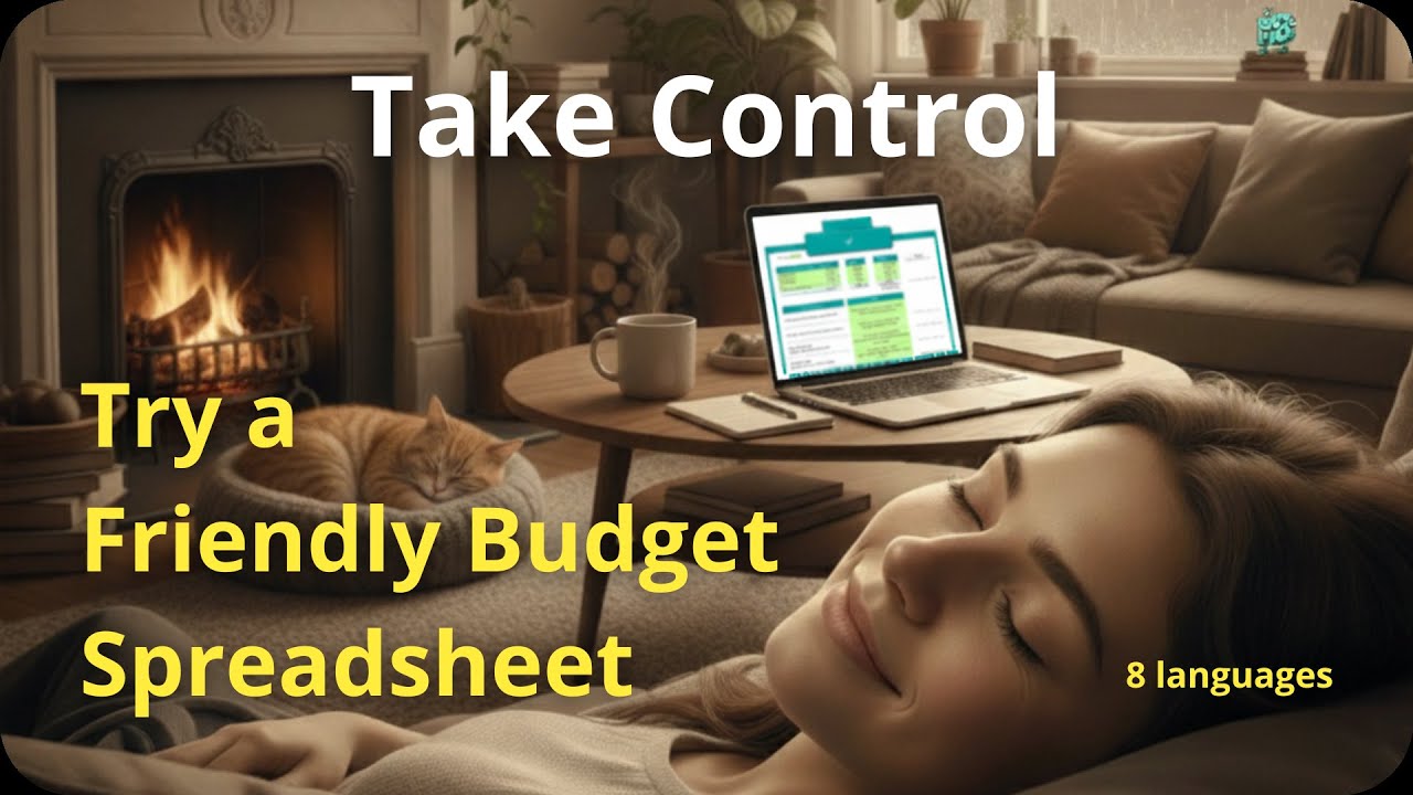 Insecure about your finances? - get a Friendly Budget Spreadsheet