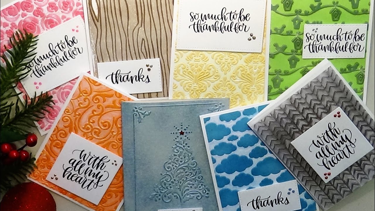 Embossing en Frío con Hero Arts | Clase #9