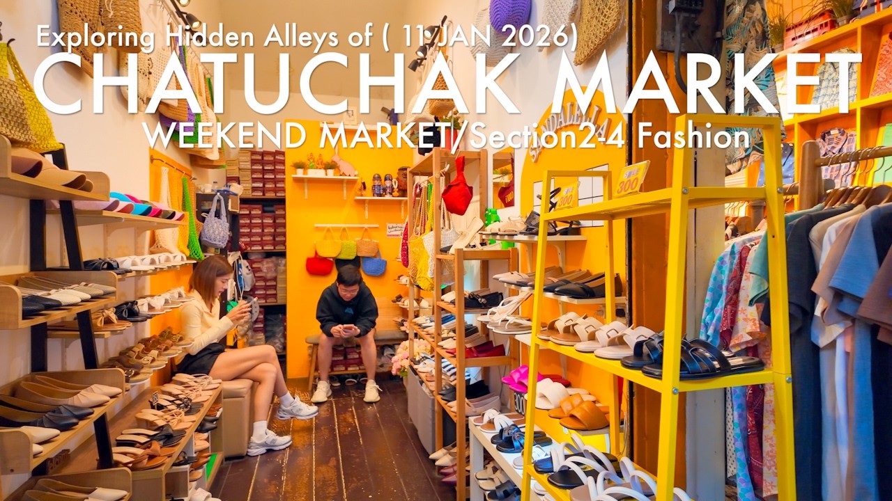 Exploring Chatuchak Market – Fashion Finds in Sections 2–4 / 11 Jan 2026