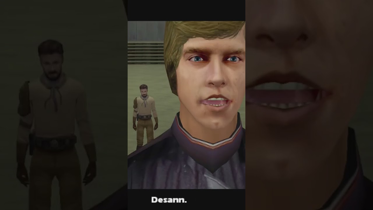 Kyle Katarn meets with Luke Skywalker. #starwarsjediknightjedioutcast #starwarsjediknight #starwars