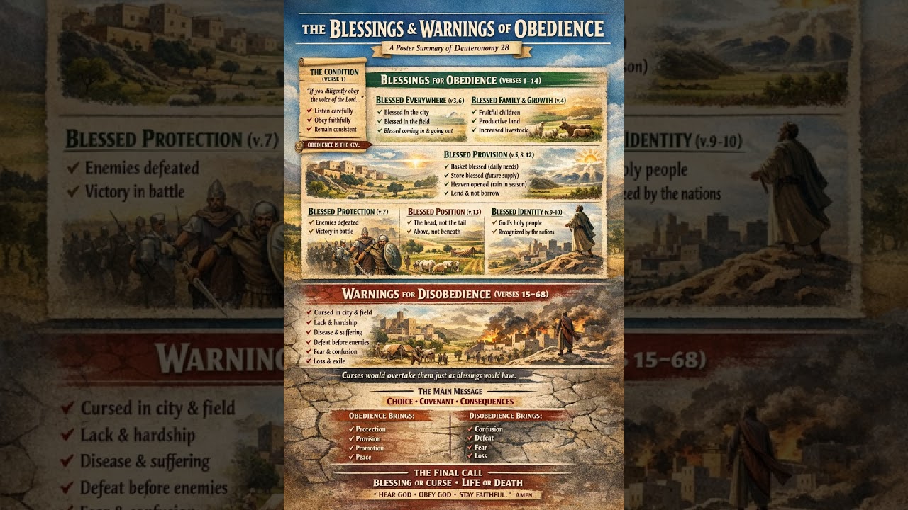 Blessed When I Obey – Powerful Gospel Worship Song Inspired by Deuteronomy 28 | Blessed Everywhere