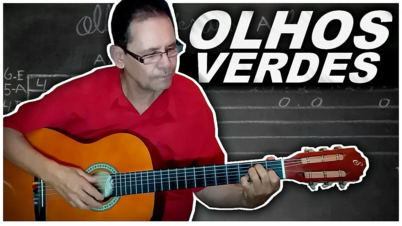COMO TOCAR A MÚSICA OLHOS VERDES - Amado Batista  | AULA DE VIOLÃO