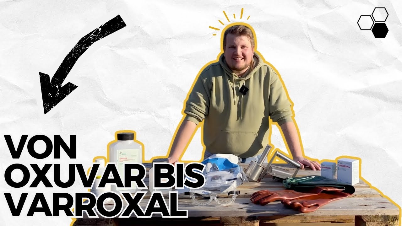 Varroa-Winterbehandlung mit #Varroxal, #Oxuvar & Co. – Schritt für Schritt erklärt | thehoneyfactory