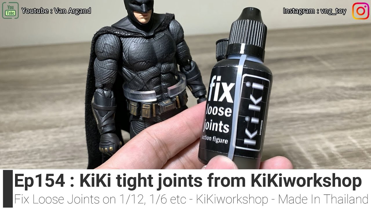 Ep154 UNBOXING and APPLYING KiKis Fix Loose Joint Before and After Condition - NO COMMENT [DISCLAIM]