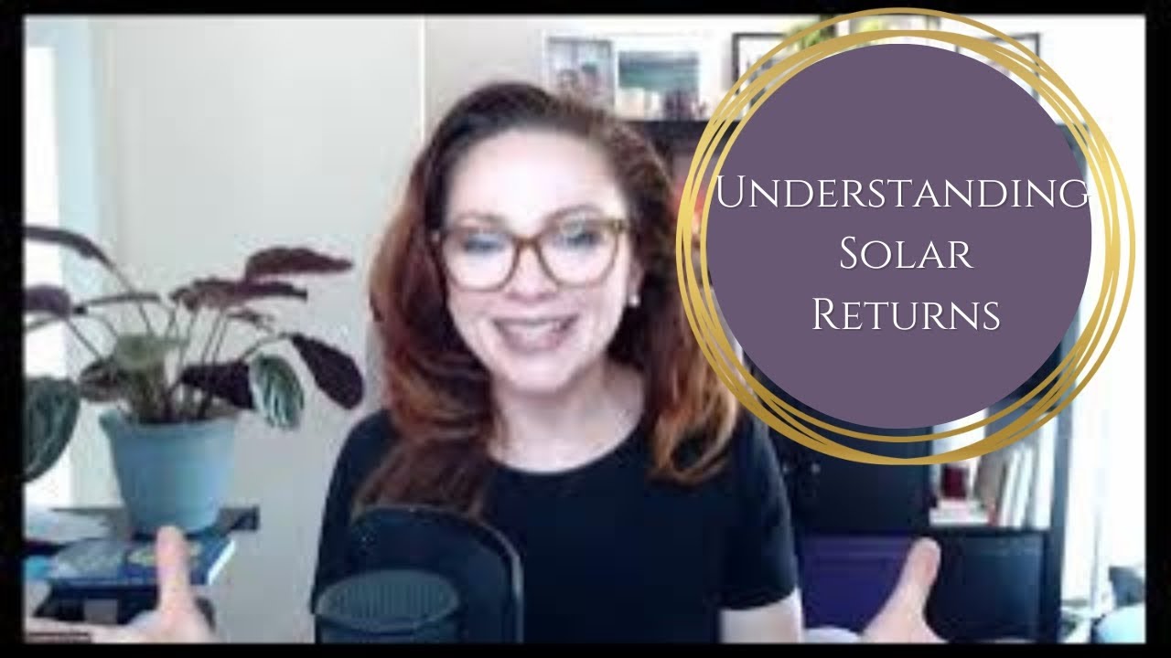 Solar Return Charts - Your birthday chart for the year