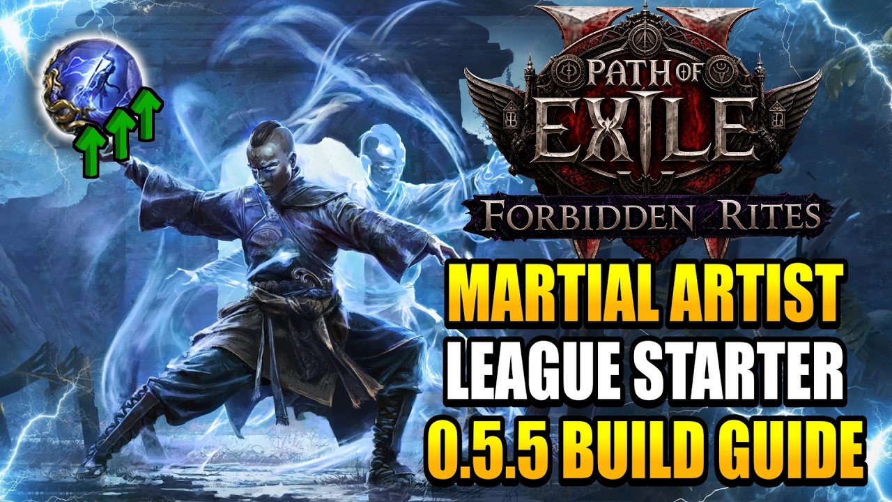 PoE 2 &mdash; Мой билд на Монаха (Martial Artist) для старта лиги 0.5.5 &mdash; Giga Bonk &mdash; Гайд по билду &mdash; P...