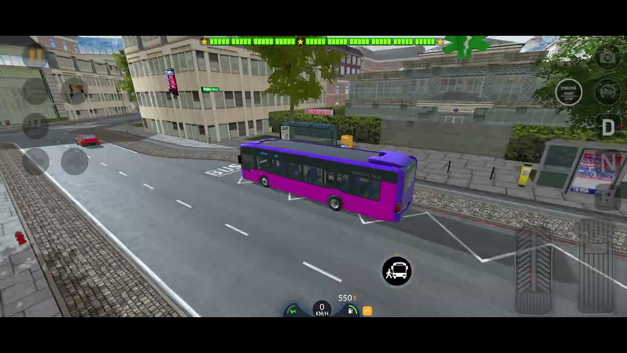 Bus simulator game 