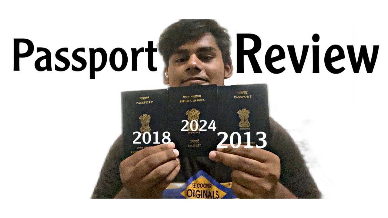 Passport Review |  my all Indian Passports Review |my regret with my old passport