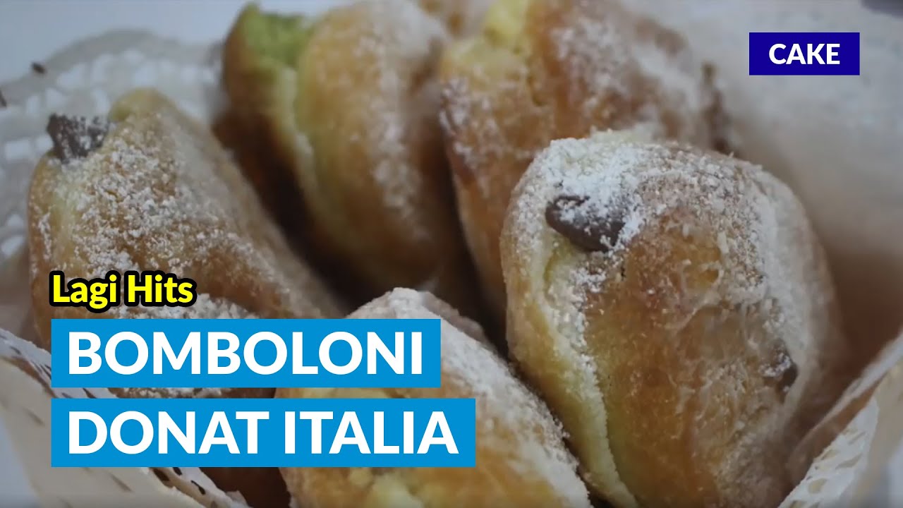 BOMBOLONI: DONAT ITALIA YANG LAGI HITS