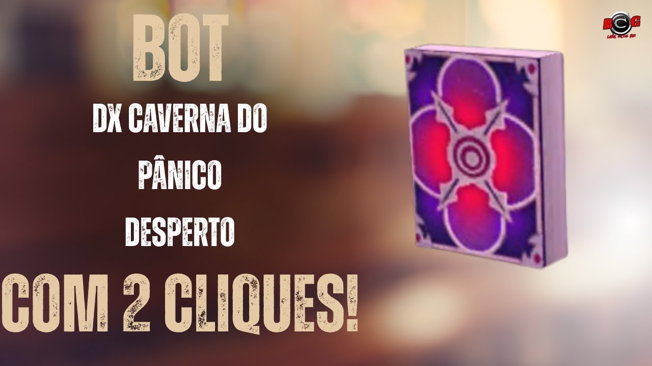 BG Cabal Online BR - BOT BG - DX CAVERNA DO PÂNICO DESPERTO EM APENAS CLIQUES!