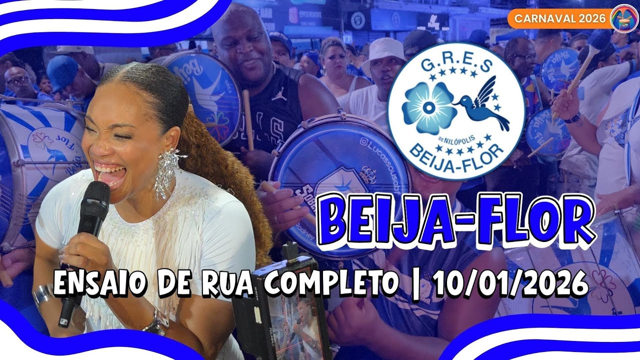 BEIJA FLOR 2026 | ENSAIO COMPLETO NA MIRANDELA (ENCONTRO DE QUILOMBOS)
