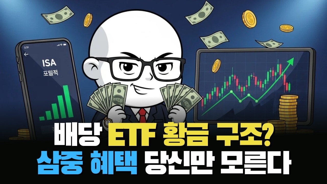 분리과세&middot;밸류업&middot;ISA 삼중 혜택.. 정부가 만들어준 배당 성장 ETF 황금 구조 (당신만 모른다)