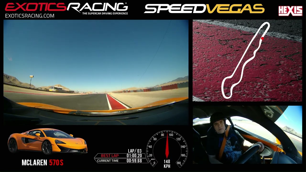 Exotics Racing Las Vegas - McLaren 570S