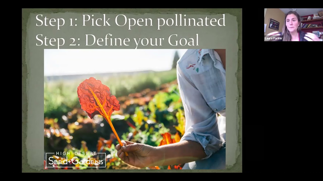 Farm to Table 2021 - Seed Saving