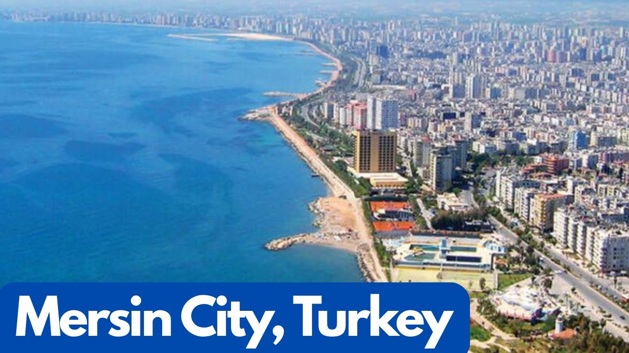 Pure Aerial Bliss: Mersin City in 4K