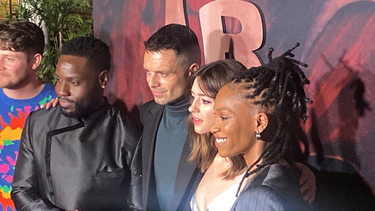 SEBASTIAN STAN, DAISY EDGAR-JONES, JONICA  GIBBS LIGHT UP THE RED CARPET AT THE 