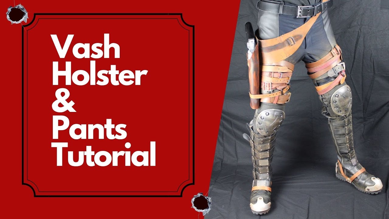 Trigun Vash Cosplay Part 3 : Holster & Pants Tutorial