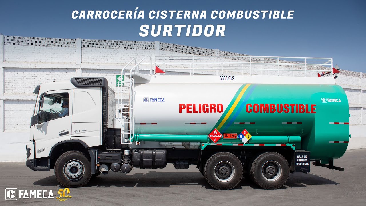 CISTERNA COMBUSTIBLE SURTIDOR FAMECA
