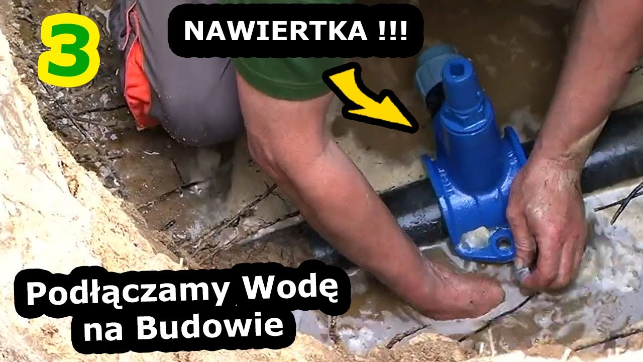 Podłączenie Wody do Domu !!! *** Przyłącze Wodociągowe - Jak wykonać je na swojej Budowie? (Vlog 3)