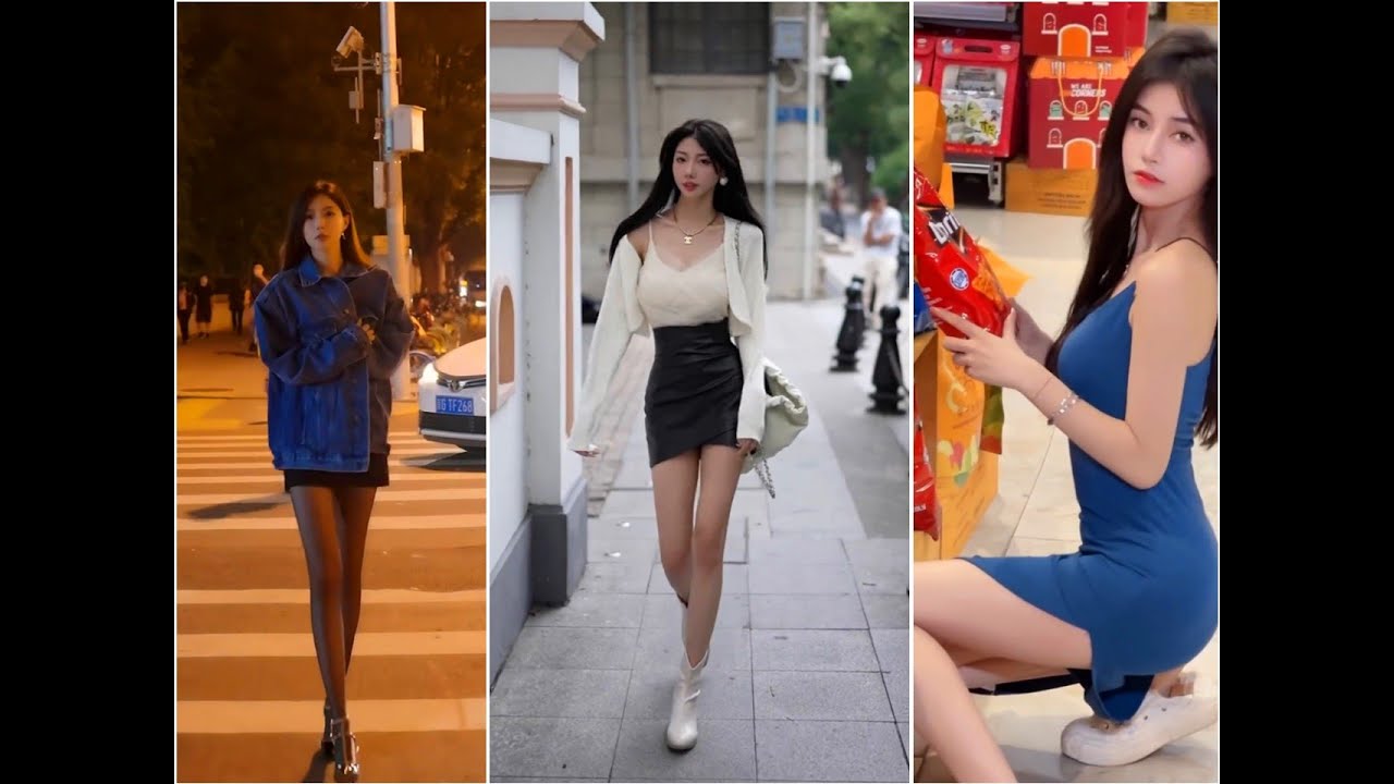 【抖音】|Tiktok DouYin 绝美身材! 那些长腿翹臀氣質美女 |  Mix Cut of Sexy Long Legged Beauties1