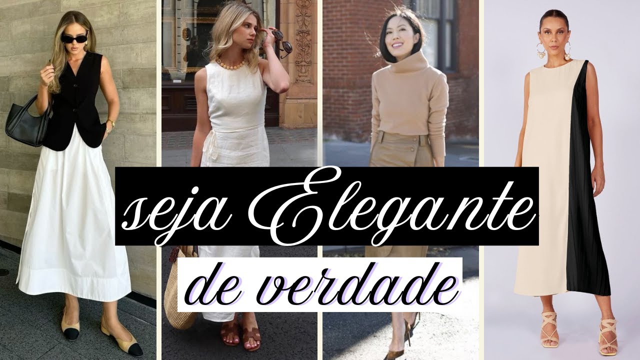 10 SINAIS de que VOCÊ É ELEGANTE de Verdade.