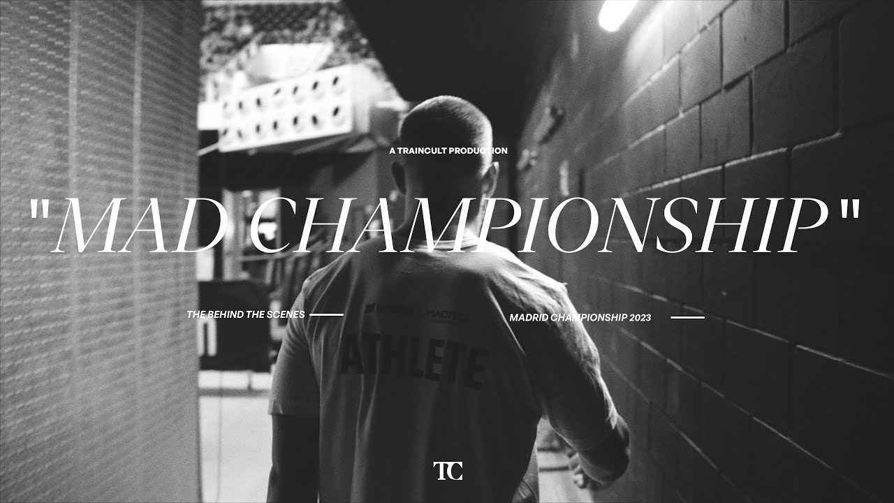 THE BEHIND THE SCENES of Madrid Championship | TRAINCULT