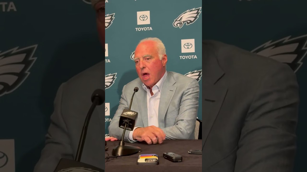 Jeffrey Lurie: A.J. Brown An Eagle...We'll See What Happens