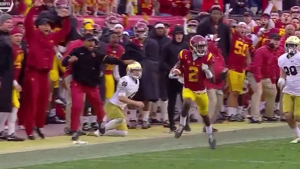 Adoree Jackson (USC - DB) vs Notre Dame (2016) | 2016-17 NCAA Football Highlights HD