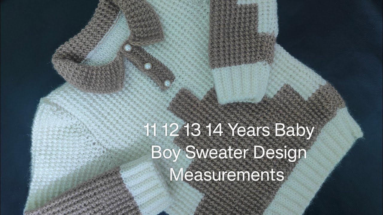 Sweater Design For Baby  | Two Color Knitting For Baby Boy |Knitting Design For Baby Boy Sweater