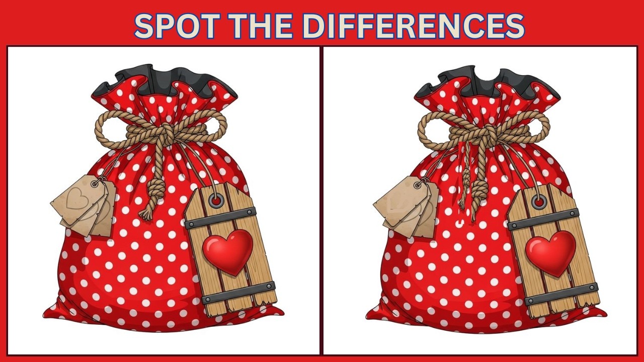 Spot the 3 Differences | 10 Brain Teasers to Test Your IQ