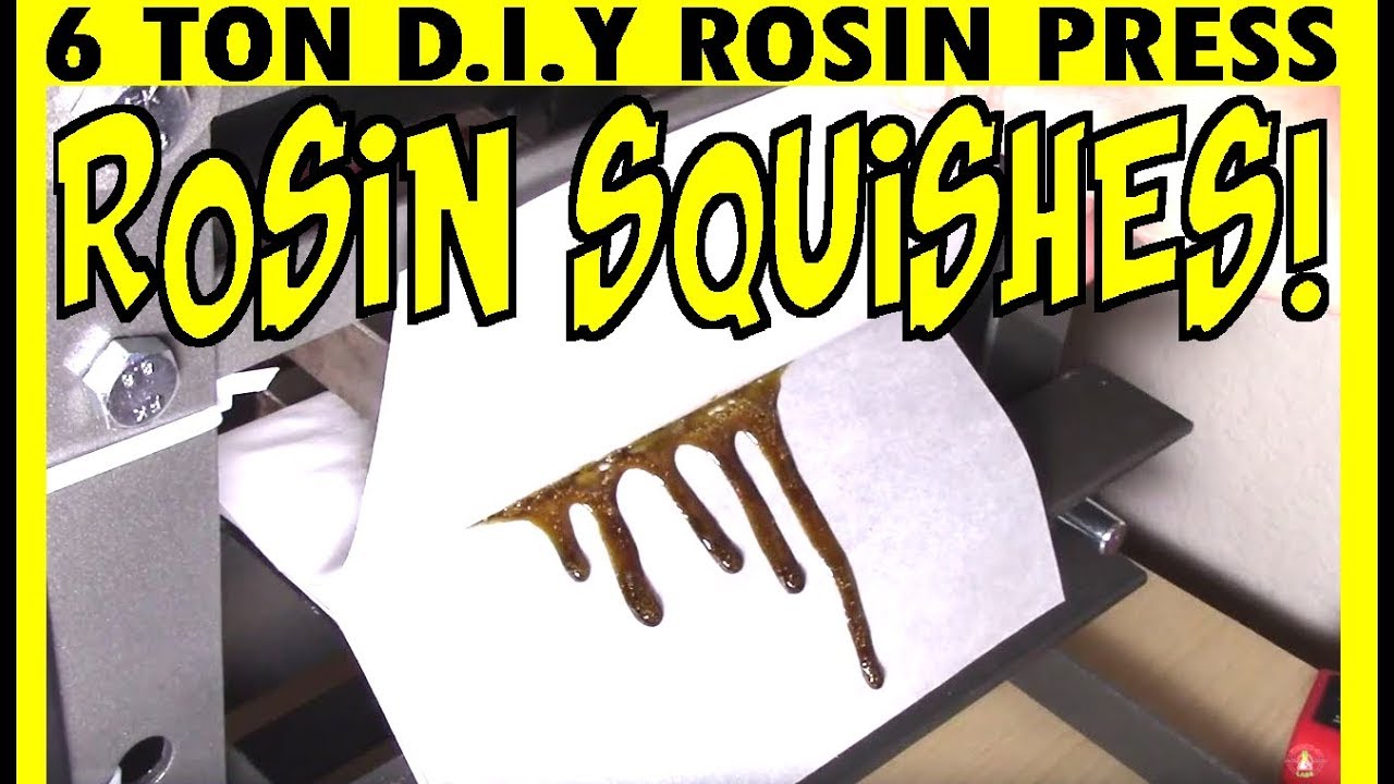 New Rosin Press and Squishes!!