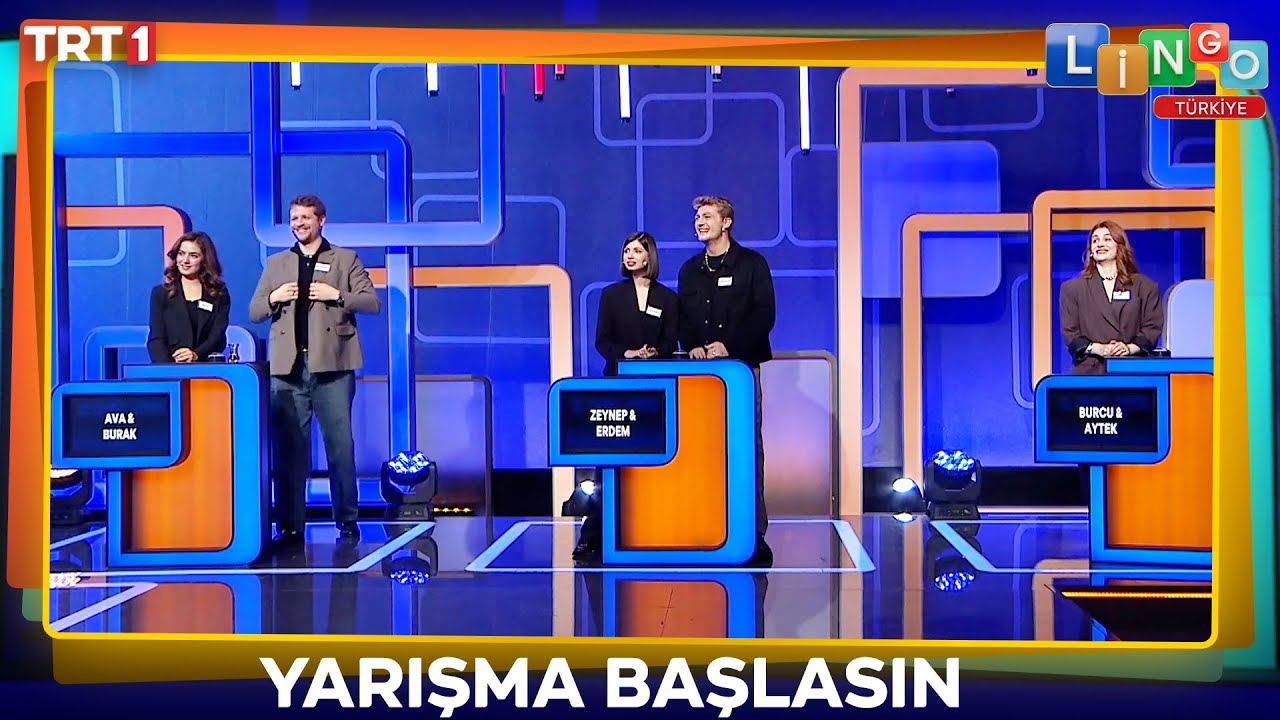 Taşacak Bu Deniz oyuncuları yarışma için yerlerini aldılar! | Lingo Türkiye Yılbaşı Özel