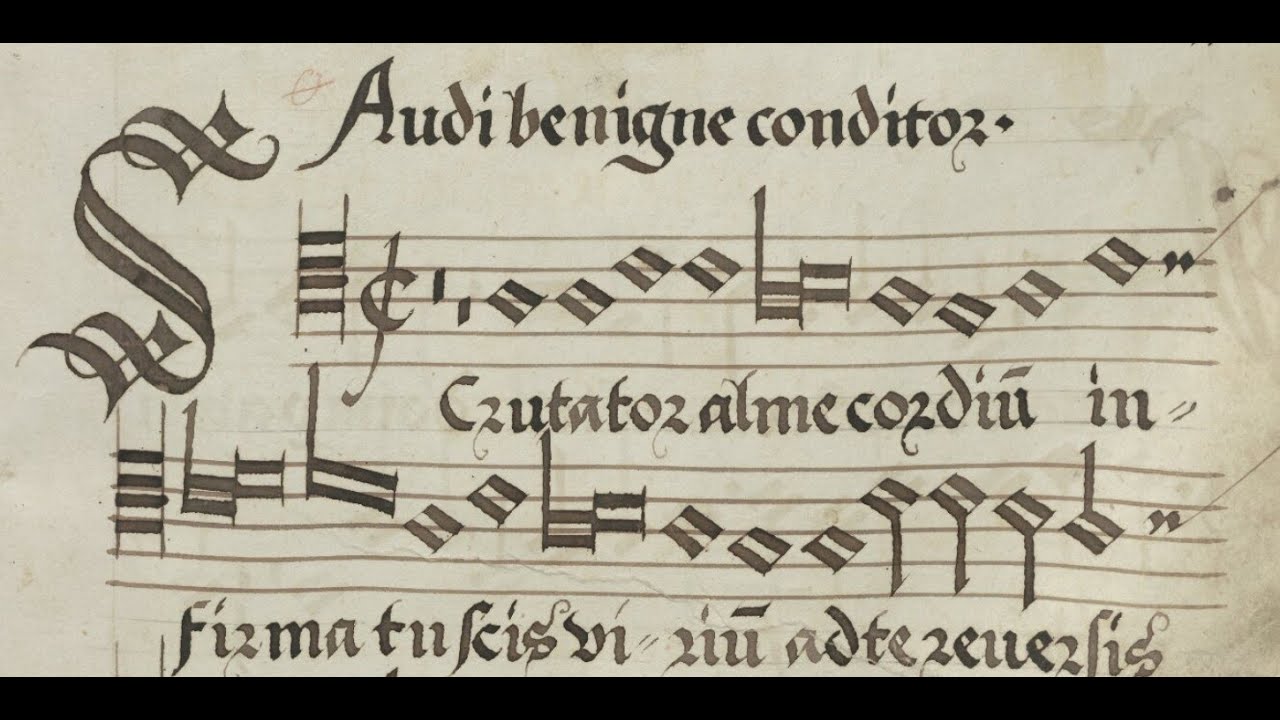 Audi benigne Conditor - Orlando de Lassus