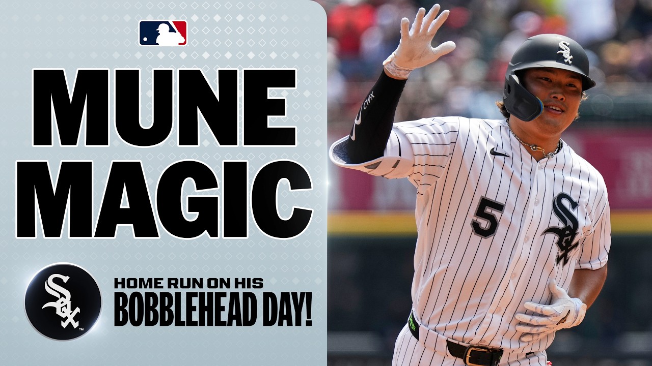 Munetaka Murakami CRUSHES a two-run home run on his bobblehead day for the Chicago White Sox! 🤩