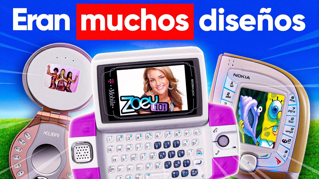 Así Eran los CELULARES más EXTRAÑOS de los 2000